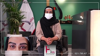 کاشت ابرو روی تاتو با بهترین نتیجه در کلینیک هلیا