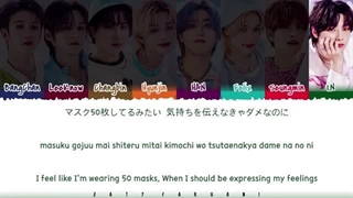 لیریک آهنگ butterfly’s از استری‌کیدز stray kids