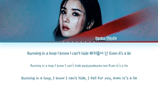 لیریک آهنگ The Flash از KWON EUNBI