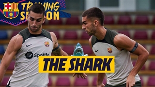 تمرین چهارشنبه بارسلونا: فران کوسه روی مود!