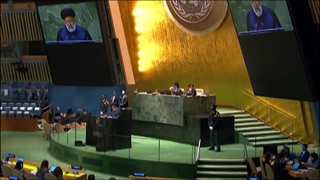 سخنرانی دکتر ابراهیم رئیسی در مجمع عمومی سازمان ملل ۱۴۰۲/۰۶/۲۹ - UN