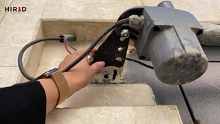جک درب پارکینگ و قفل برقی