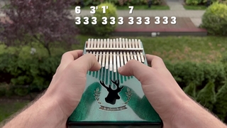 آموزش نت کالیمبا موسیقی فیلم Interstellar