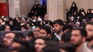 حاشیه های دیدار دانشجویان با رهبر معظم انقلاب ۱۴۰۳/۱۲/۲۲