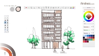 طراحی نمای ساختمانی