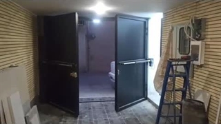 درب اتوماتیک پارکینگ در اصفهان ،درب جکی اتوماتیک (لولایی پارکینگی)