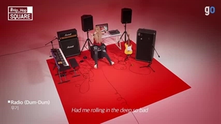 اجرای زنده آهنگ radio از یوکی