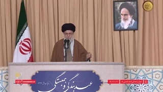 فیلم کامل  خطبه‌های نماز عید سعید فطر به امامت رهبر انقلاب