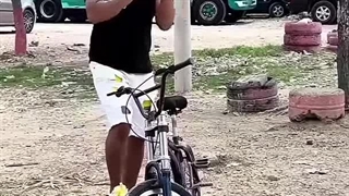My bicycle, my seat & my will