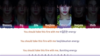 ویدیو لیریک اهنگ flashower انهایپن