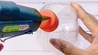 ساخت گلذان با بطری نوشابه