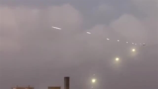 لحظه انهدام 2 فروند f35