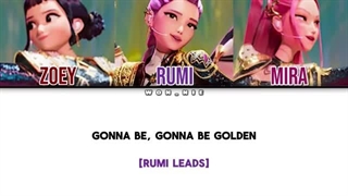 آهنگ Golden از hunter/x از انیمیشن (Kpop demon hunters)