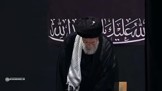 *فوری*لحظه ورود امام خامنه ای به حسینیه امام خمینی